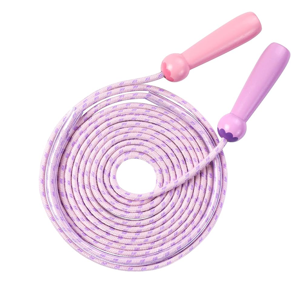 OTraki Skipping Rope with Wooden Handle