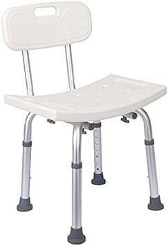 PINNERS Bathroom Shower Chair, White