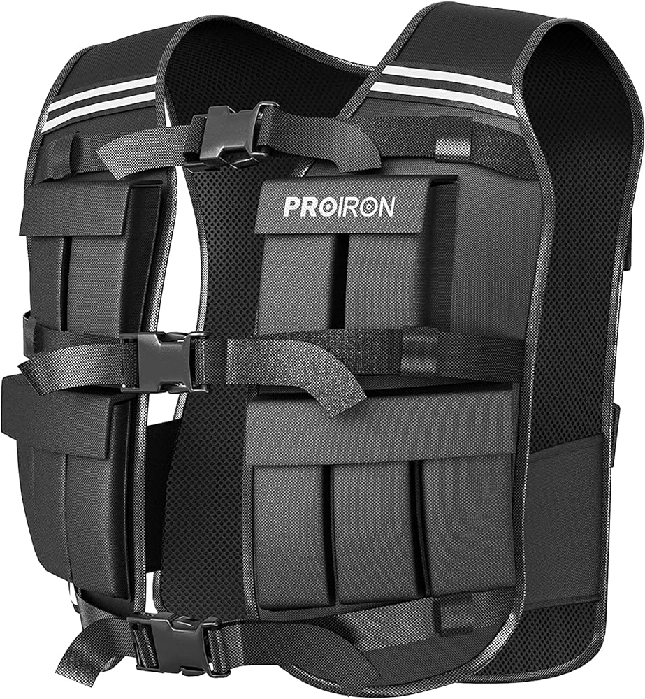 PROIRON Weighted Vest, Adjustable for Running, Fitne...