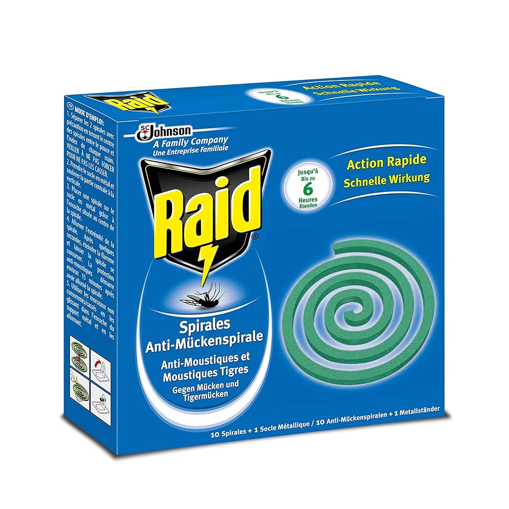 Raid Mosquito Coil 10-pack - Sauna