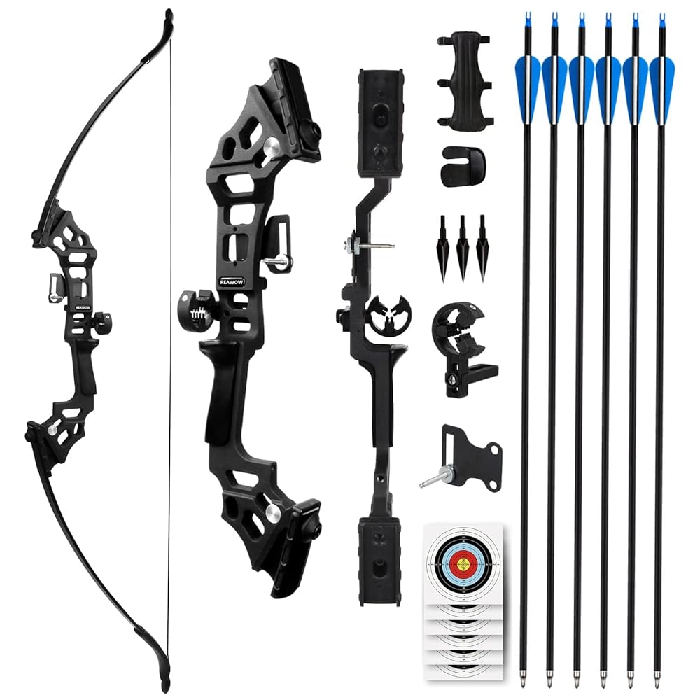 REAWOW Adult Recurve Bow Set