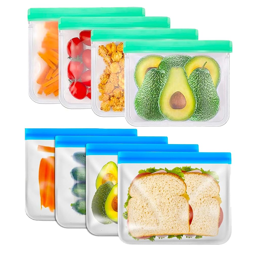 Reusable Silicone Food Storage Bags