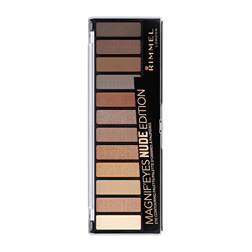 Rimmel Magnif'Eyes 12 Pan Eyeshadow Palette - Nude E...