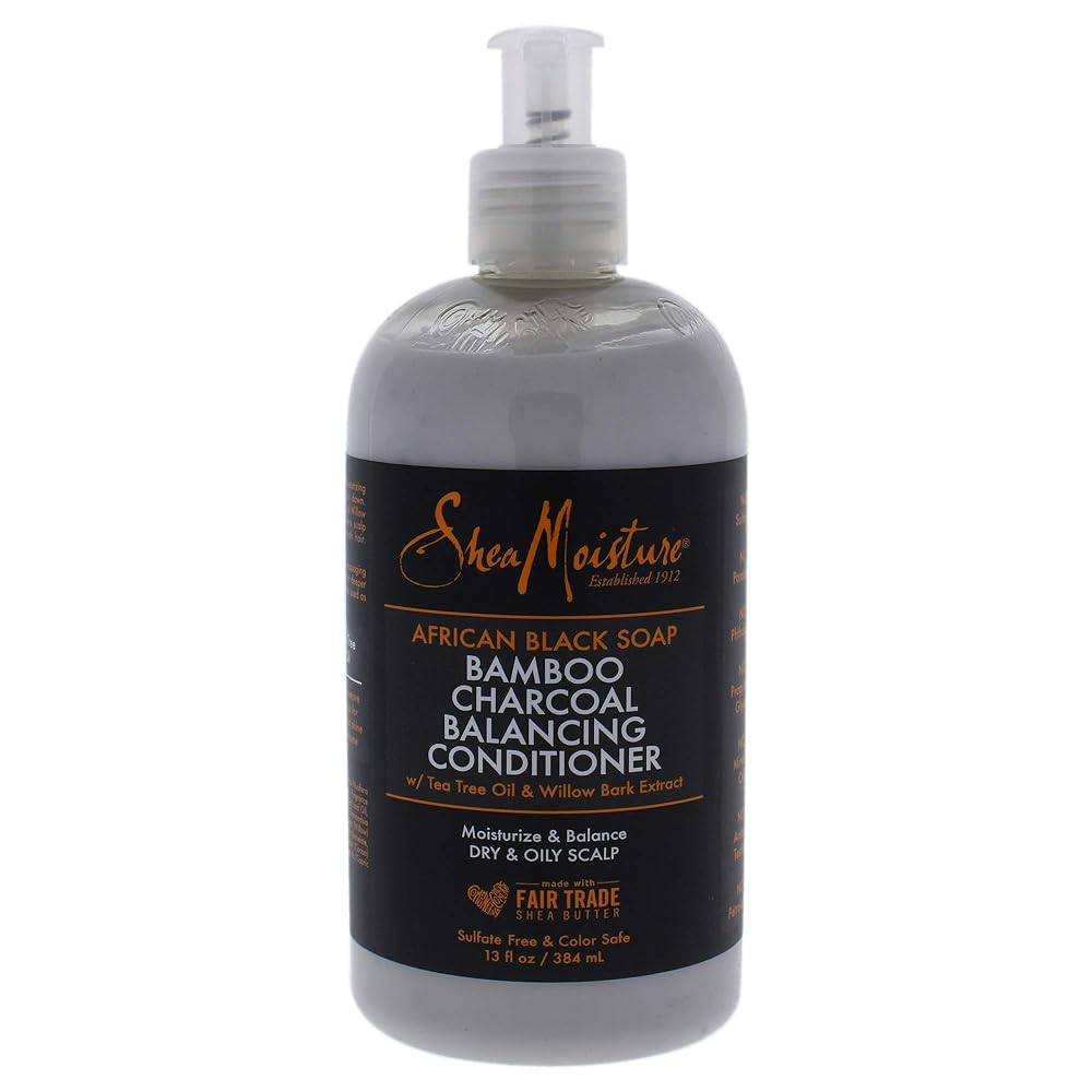 Shea Moisture Black Soap Charcoal Conditioner