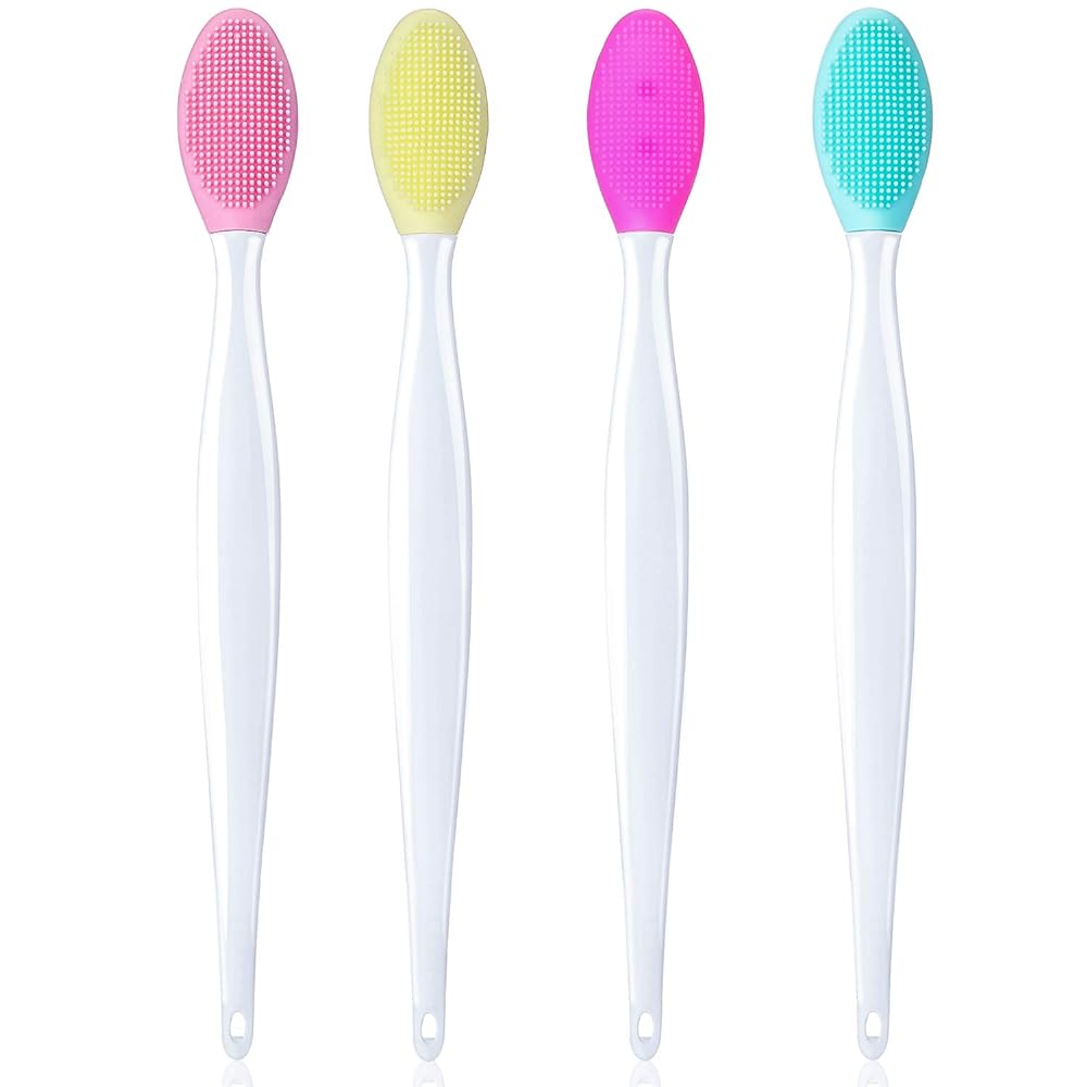 Silicone Lip Exfoliating Brush Set