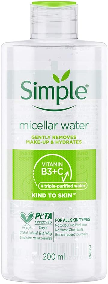 Simple Micellar Cleansing Water - 200 ml