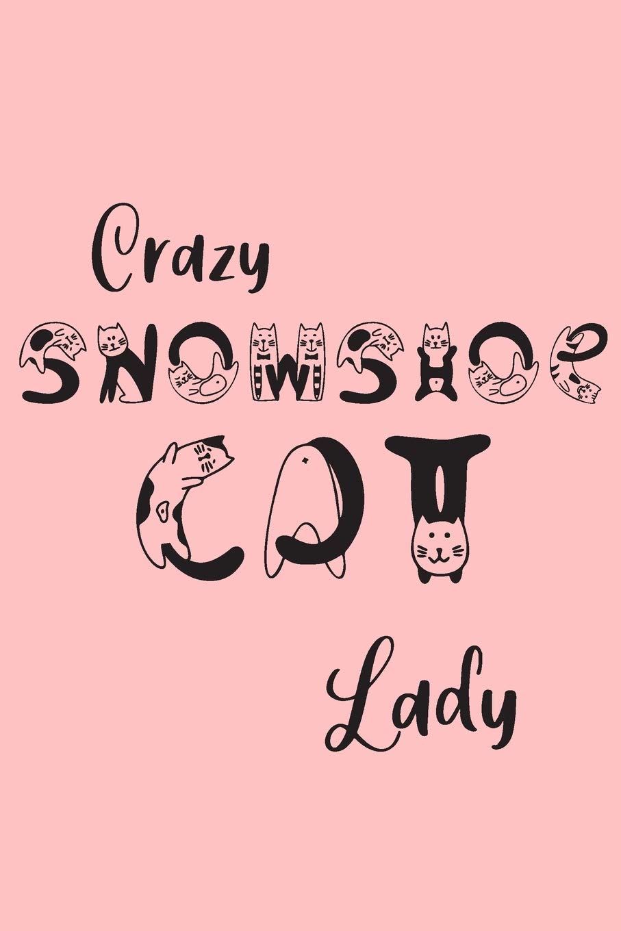 Snowshoe Cat Lady Daily Planner