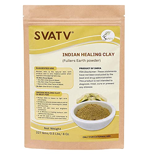 SVATV Fullers Terre Poudre | Indian Healing Clay | D...