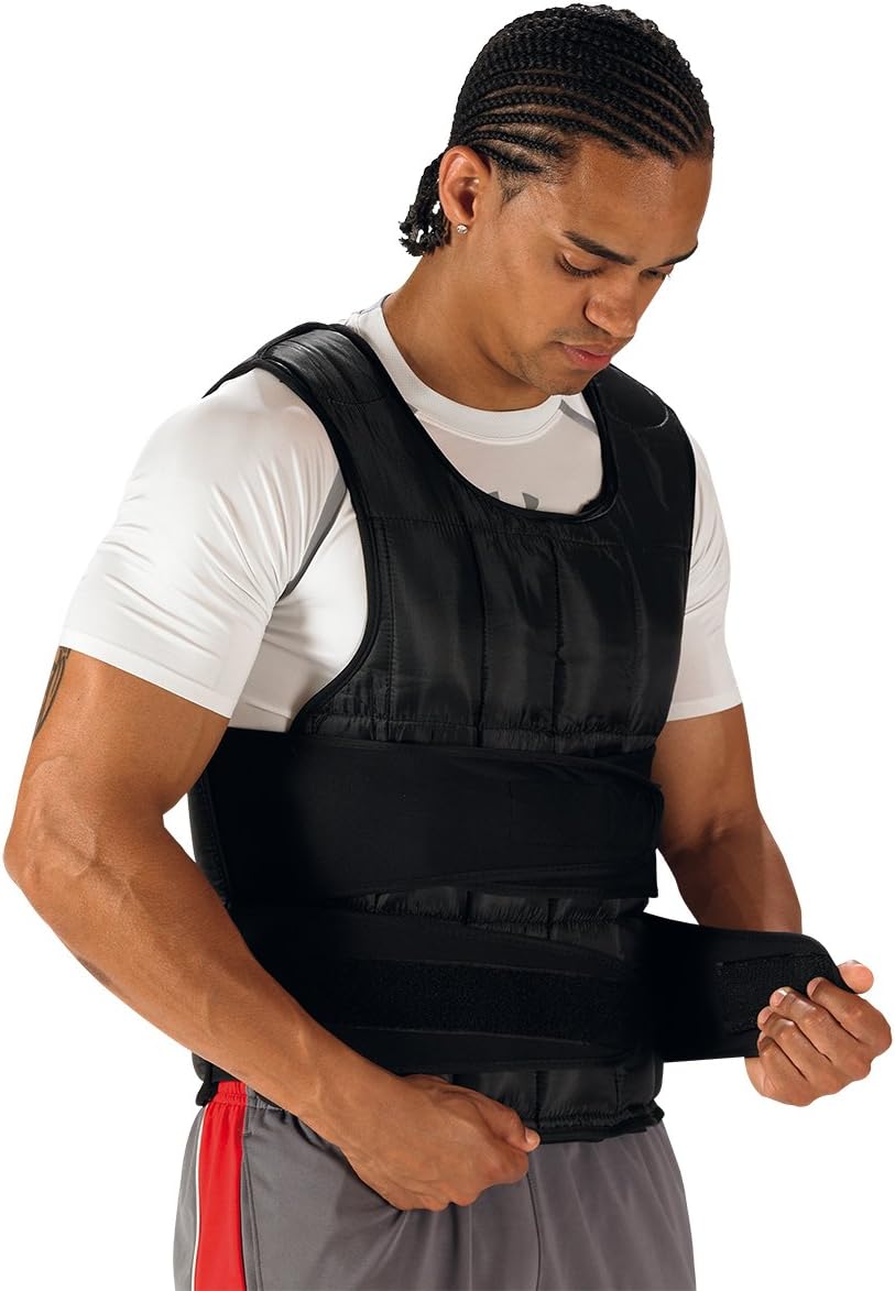 Sveltus Weighted Vest, Men's, Black, 10kg