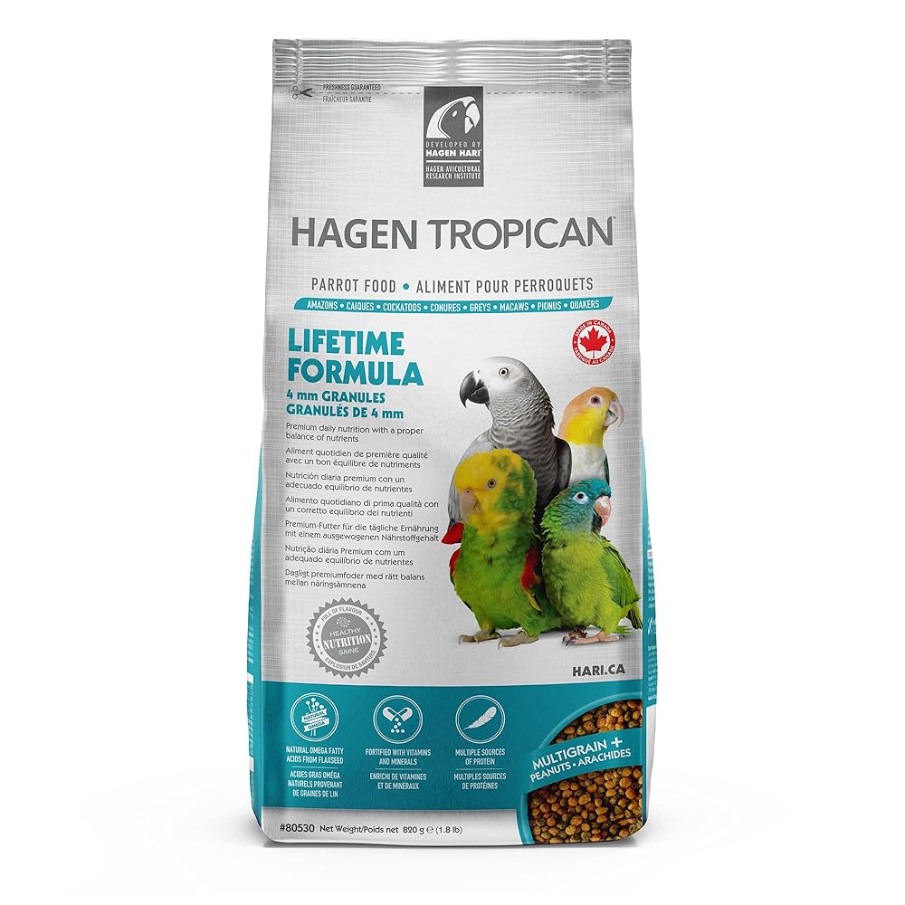 Tropican Parrot Granules 820g