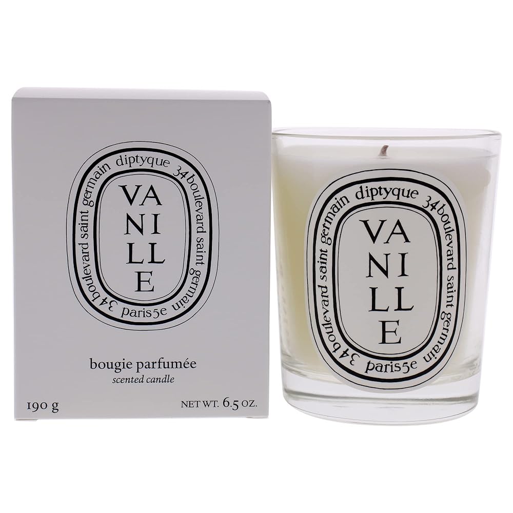 Vanille Scented Candle - 190g/6.5oz