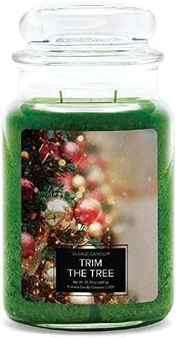 Village Candle Trim the Tree Scented Candle