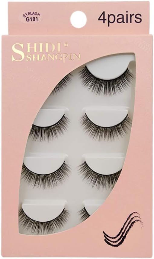 weixinbuy 3D Mink Hair False Eyelashes