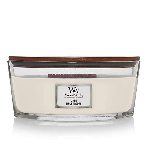 WoodWick Ellipse Clean Linen Scented Ca...