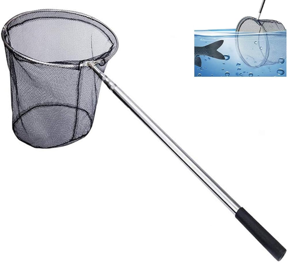 Xndryan Fishing Net with Telescopic Handle