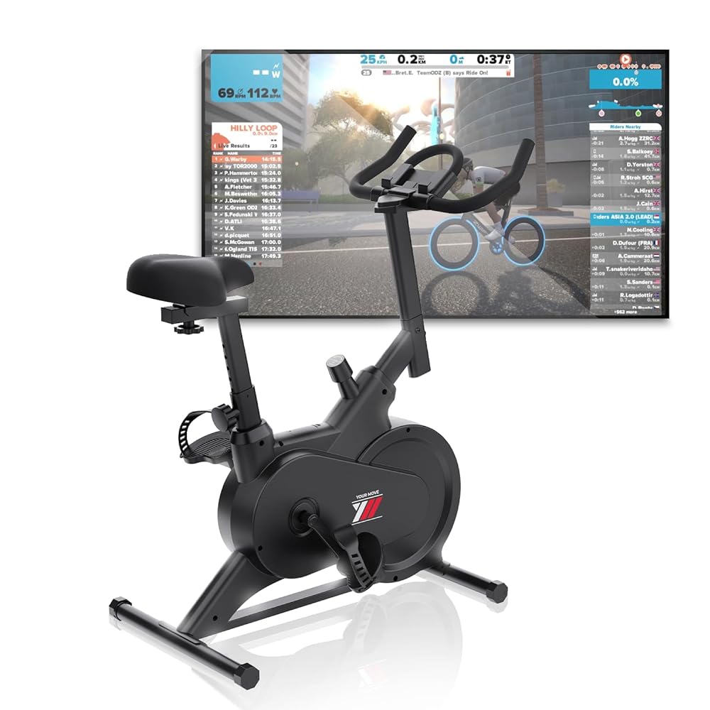 YM SPIN Bike 1500: Magnetic Indoor Cycling Bike with...