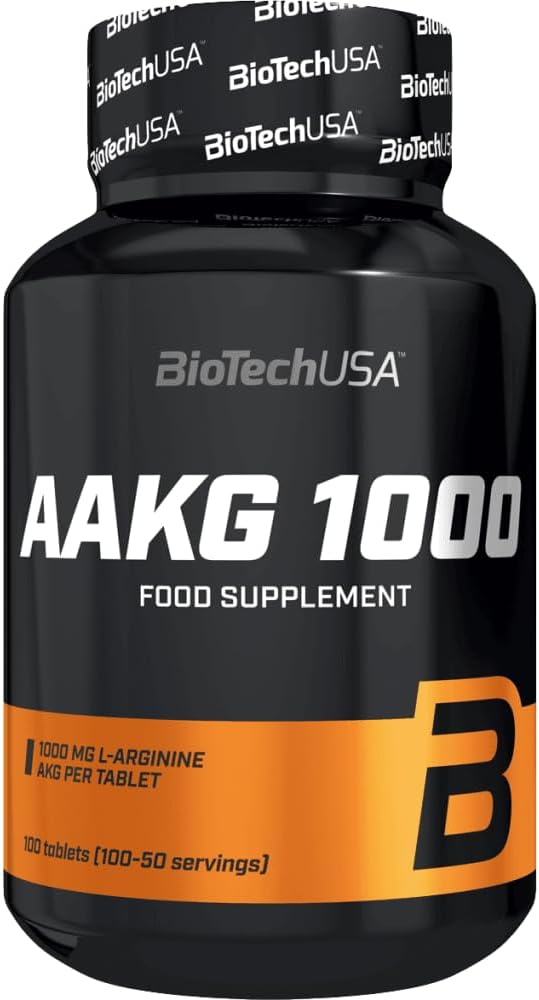 BioTechUSA AAKG 1000 Tablets | Nitric Oxide Boost | ...