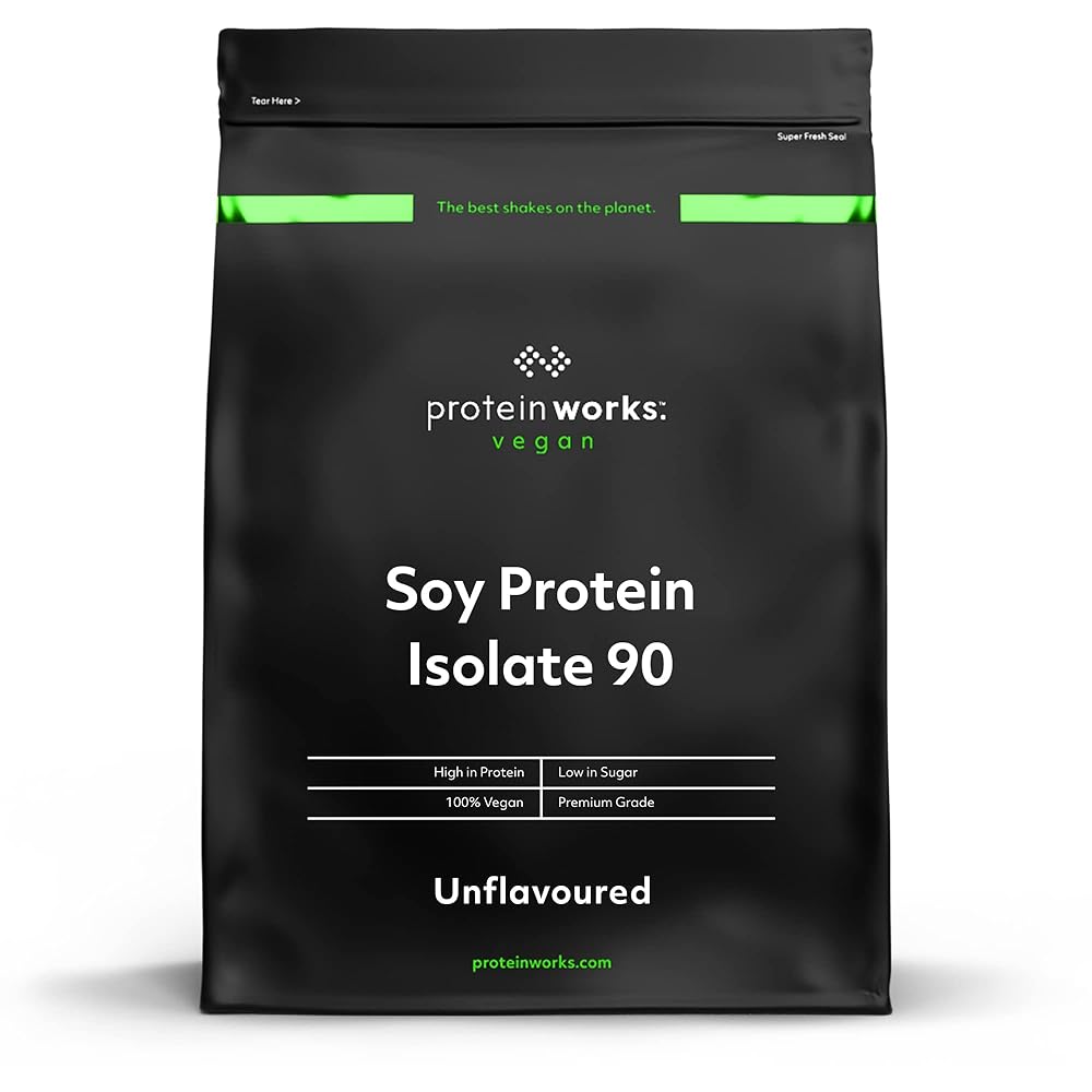 TPW Soy Protein Isolate Powder | Plant-Based | Low F...