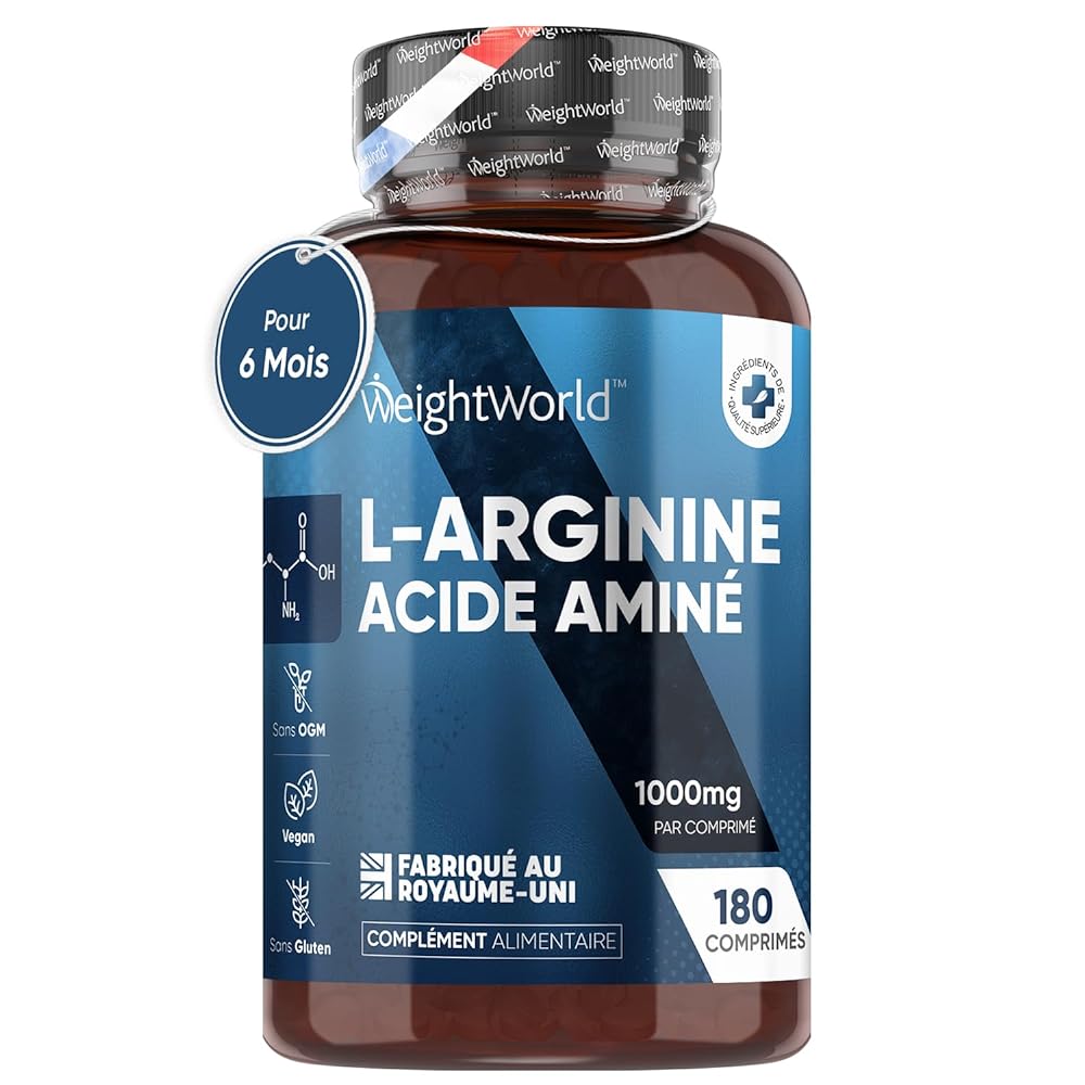 Vegan L-Arginine Supplement for 6 Months