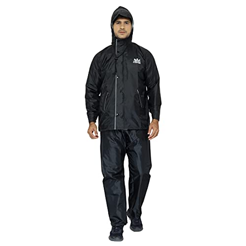 THE CLOWNFISH Men's Double Layer Waterproof Raincoat Usage, Benefits ...