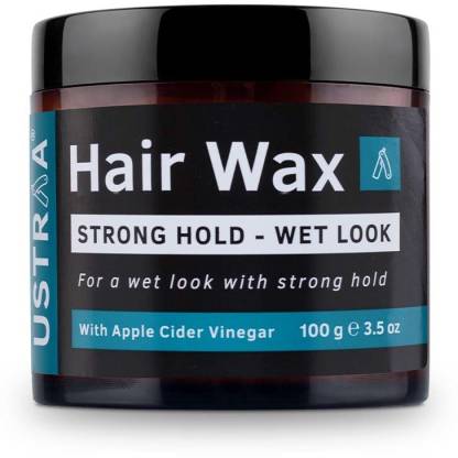 Ustraa Strong Hold Hair Wax Wet Look 100g Non Greasy Wax Easy To Wash 
