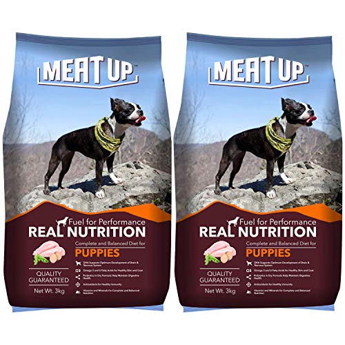 Meat up dog food