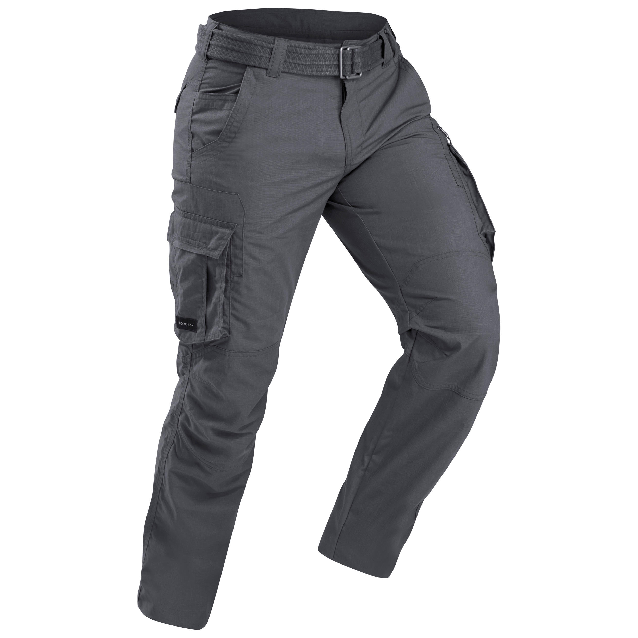 FORCLAZ Men's Travel Trekking Cargo Trousers - TRAVE...