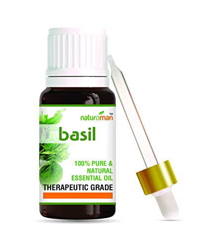 Naturoman Basil Pure and Natural Essential Oil