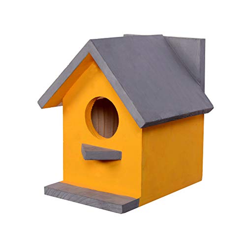 Cket Bird House Nest Box Breeding House for Sparrow,...