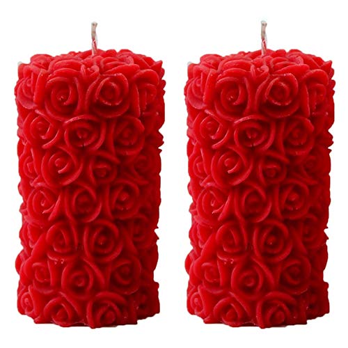 Shraddha Creation Rose Scented Candles