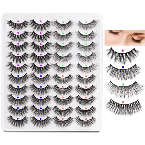 Batfield 20 Pairs False Eyelashes