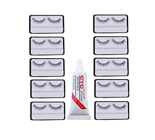 ClubComfort Beauty Makeup Natural Long False Eyelashes