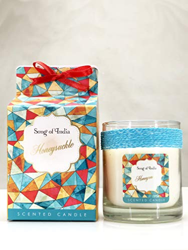 Song of India Honeysuckle Soy Scented Candle