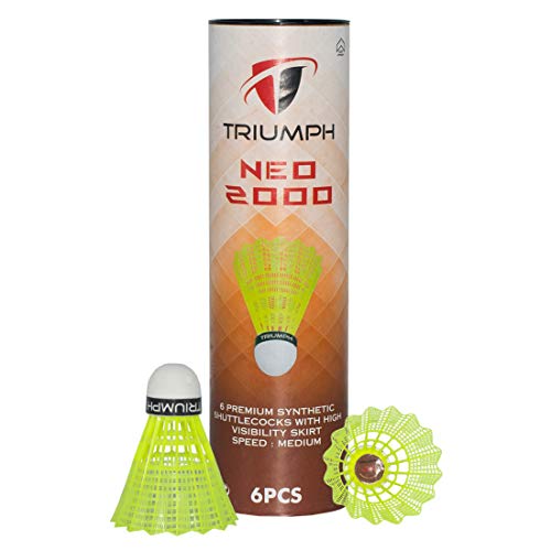 TRIUMPH Nylon Badminton Shuttlecocks