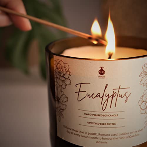 Vapasee Soy Wax Candle Eucalyptus Scented