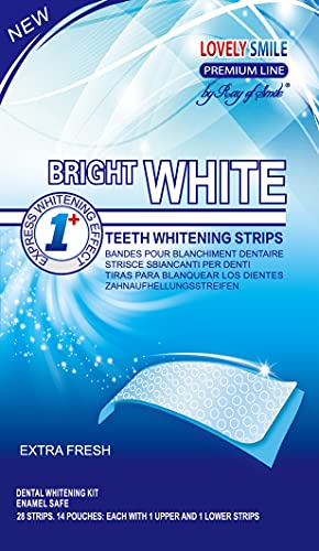 28 Teeth Whitening Strips | Lovely Smil...