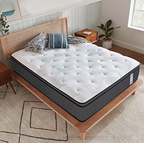 Springtek Eurotop 6-inch Queen Bed Matt...