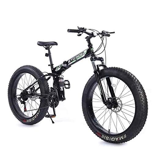 R Cycles 26T 21 Speed Fat Tyre Bike (Bold Black)