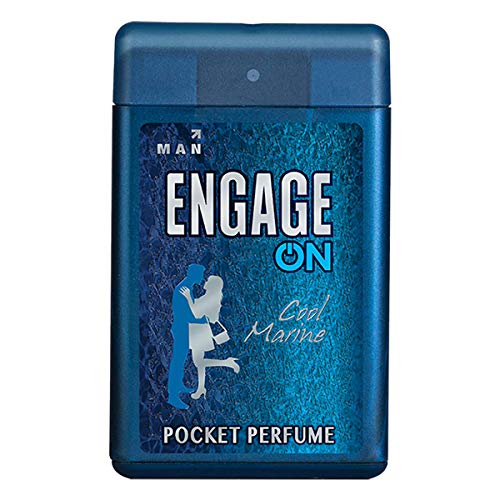 Engage ON Cool Marine Pocket Perfume Fo...