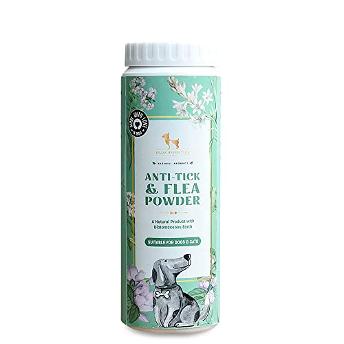 Heads Up For Tails Natural Anti Tick and Flea Powder...