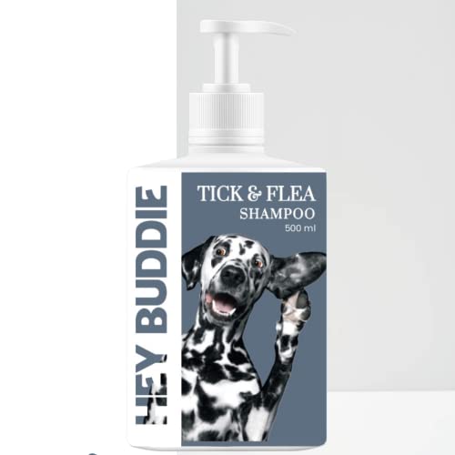 Hey Buddie Dog Shampoo for Tick and Flea (500 ML) | ...