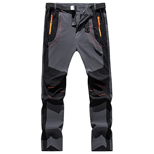 Men’s Hiking Pants Quick-Dry Wate...