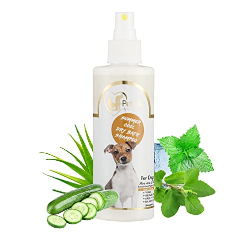 Pet Life Organic Dry Bath Shampoo for P...