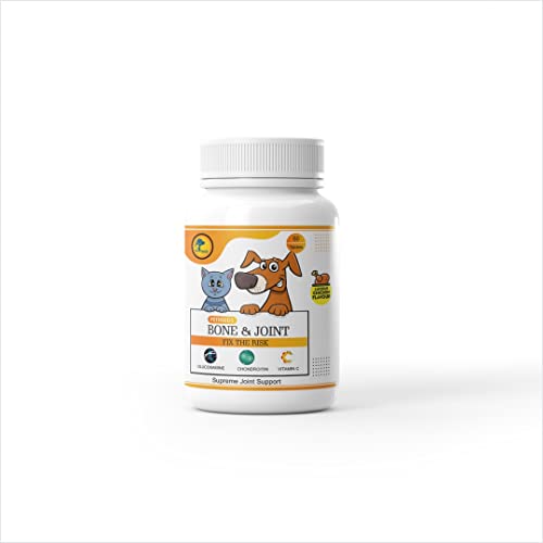 PETHEEDS Dog Bone & Joint Chewable Tablets, Luci...