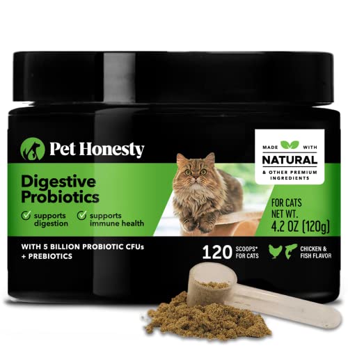 PetHonesty Digestive Probiotics+ for Cats - Bowel Su...