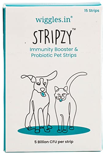 Stripzy Immunity Booster Probiotics Dogs Cats Pet, 1...