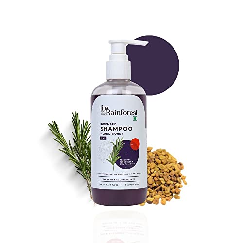 The Rainforest ROSEMARY SHAMPOO for Hair Growth, wit...