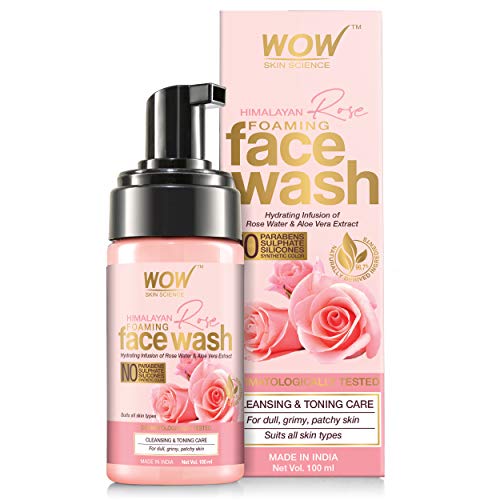 WOW Skin Science Foaming Himalayan Rose Face Wash Fo...