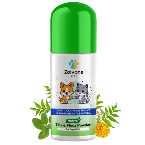 ZOIVANE Powder for Ticks in Dogs | Tick And Fleas Po...