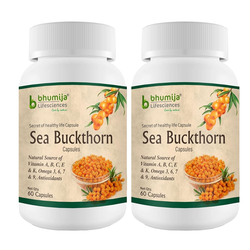 Bhumija Sea Buckthorn Antioxidant Capsules